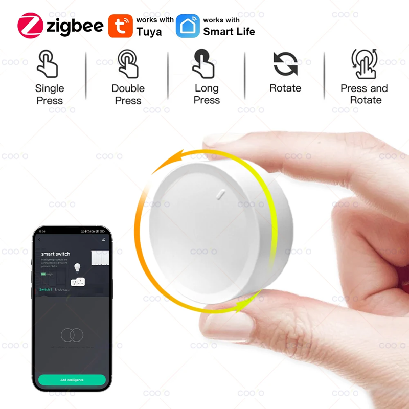 Tuya ZigBee Bouton DIY